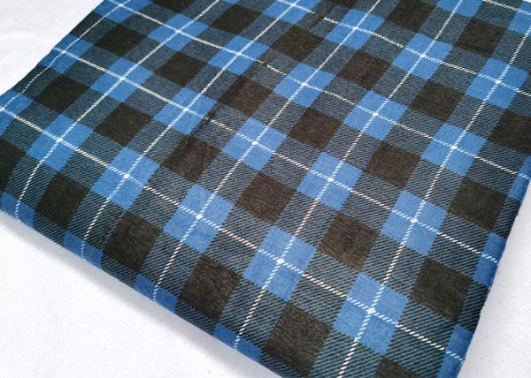 Buy cheap Textile Plaid Flannel Fabric Cloth Pure Cotton Tear Resistant For Shirt from wholesalers