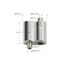 Buy cheap Exhibition Halls Easy To Remove Adjusting Grippper Zinc Alloy Material YW86425 from wholesalers