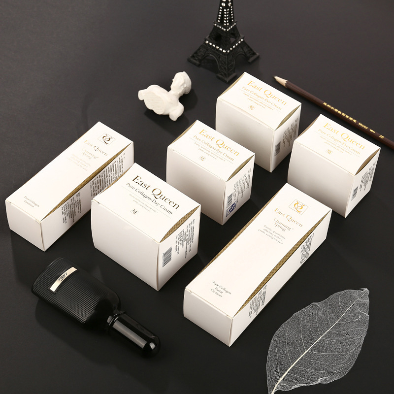 Recycled Materials Custom Design Folding Packaging Cardboard Paper Box for Cosmetic and Skincare Products