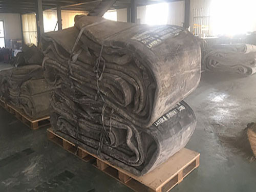1.2m Dia 12m Length Ship Launching Marine Airbags Aging Resistance High Pressure