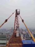 Good Condition Yellow 6T Zhonglian 6513-6 Piece Type Tower Crane for Customer