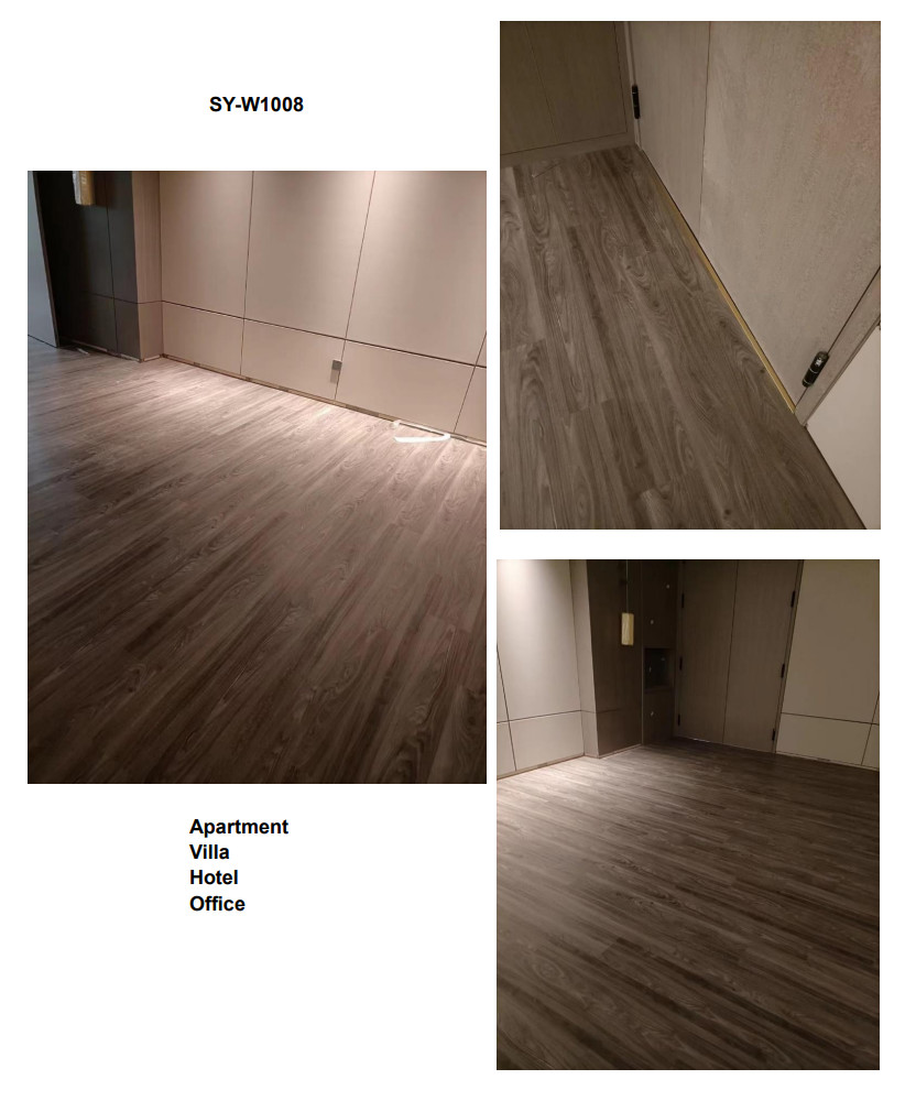 6mm Wood Plastic Composite Flooring Sumida Pine Unilin Click GKBM DP-W82232