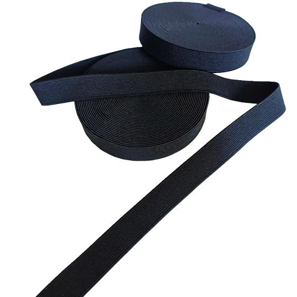 Buy cheap Woven Elastic Band Polyester Black Waistband for Cloth from wholesalers