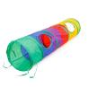 Buy cheap Pet Cat Tunnel Cat Rainbow Three-Way Interactive Cat Toy Drill Bucket Folding Cat Toy from wholesalers