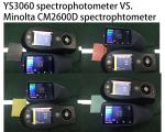 380-780nm Wavelength Range Portable Spectrophotometer Colorimeter YS3020 Wide