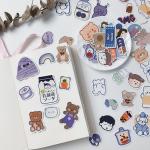Colorful Adhesive Daily Planner Sticker 16.5*8.8CM For Promotion