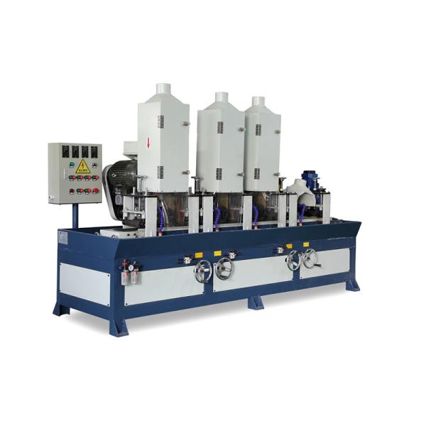 Buy cheap 3 units 150mm Automatic machine for grinding flat surfaces bathroom fittings from wholesalers