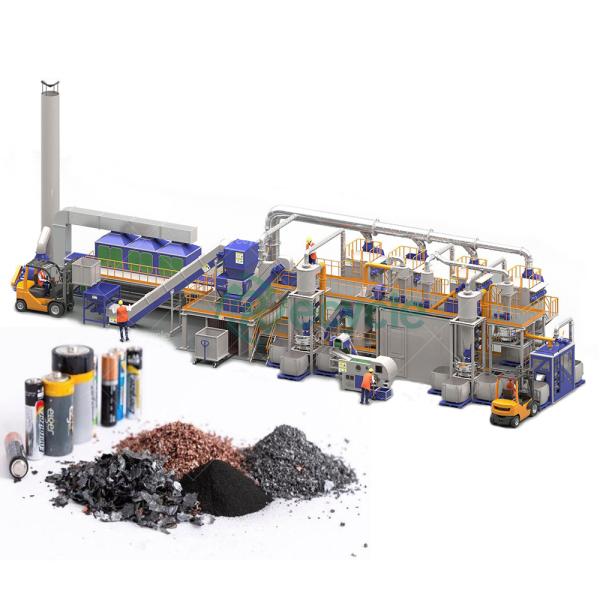 Buy cheap Mobile Phone and Car Lithium Battery Recycling Machine for Copper Powder Production from wholesalers