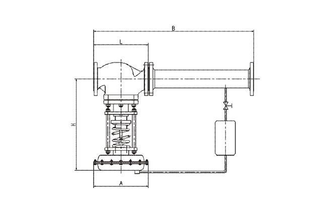 Stainless Steel Instrumentation Control Valves Self Operated Pressure Regulating