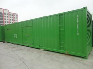 Wholesale Water Cooling Container Diesel Genset 1200KW 1500KVA Special Drop Noise Silencing Material from china suppliers