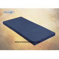 Buy cheap High Density Oxford Fabric Three Sponge Mattress Topper For Travel Foldable product