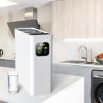 Heating Water Purifier 0.0001um Reverse Osmosis Water Filter Countertop