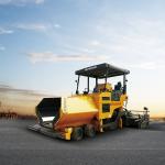 Hydraulic Asphalt Paver Equipment GYA6000LB 17 Ton Paving Width 2.5-6m 93KW