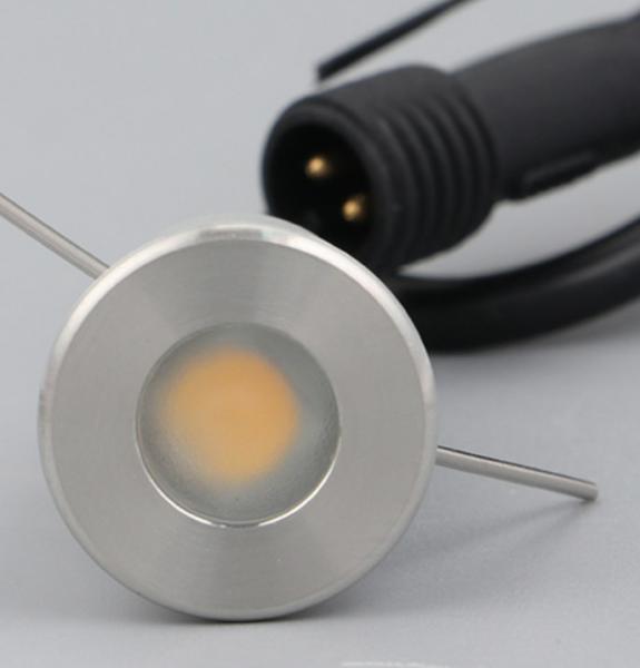 Buy cheap Recessed 1W IP68 LED Underground Lamp Outdoor Steel Round from wholesalers