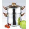 Buy cheap 3pcs stainless steel couscous pot from wholesalers