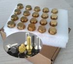 Gold Titanium Wheel Bolts Shank 26mm For BMW F/G Chassis & Mini