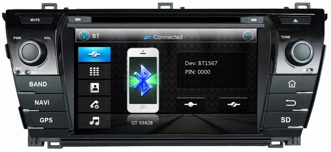 Ouchuangbo New Car GPS Radio Player for Toyota Corolla 2014 DVD USB Stereo System OCB-7019A