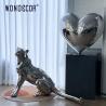 Buy cheap Customized Small Indoor Love Mirror Stainless Steel Sculpture from wholesalers
