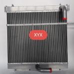 Hydraulic 4 Core Aluminum Radiator , Komatsu PC200-3 Street Rod Radiators