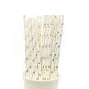 Buy cheap 197mm 8mm Reusable Straight Mugs Bar 100 Biodegradable Paper Straws from wholesalers