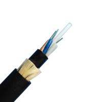 Buy cheap 96 Core ADSS Fiber Optic Cable Self Supporting Aerial Cable 100 Meter Span product