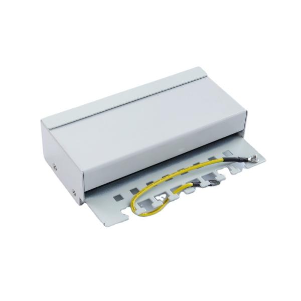 Buy cheap OEM Welcome 1U 8 Ports Cat.6A Cat.6 Cat5e Wall Mount Patch Panel for Ethernet 19 Inch Length from wholesalers
