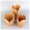Buy cheap Compostable Eco-Friendly Boxes Fast Food Noodle Takeout Paper Packaging Box Food Container Kraft Box for Noodle from wholesalers