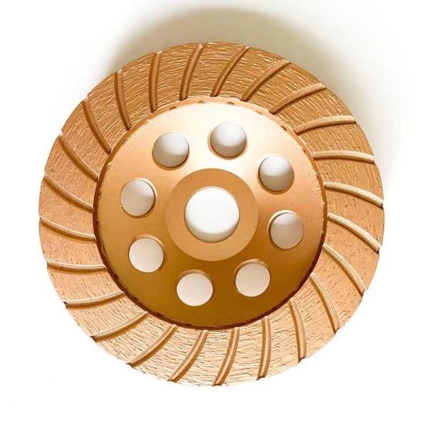 Buy cheap High Quality 7inch 180×4.5×20×22.23mm Diamond Continuous Turbo Grinding Cup Wheel For Concrete , Stone from wholesalers