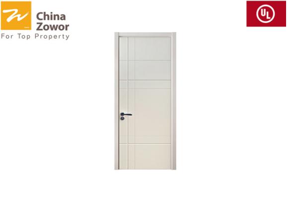 Buy cheap 45mm Single Leaf Fire Rated Interior Doors/ Veneer Finish/ 30mins Fire Rating/ Various Colors from wholesalers