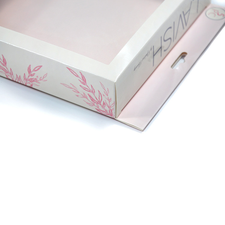 DIY Kraft Custom Paper Packaging Box With Window Personalized Product Packaging