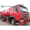 Buy cheap 18000 L HOWO Sewer Flushing Truck 336hp Vacuum Suction Sewage Truck from wholesalers