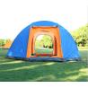 Buy cheap 6-8 Person Double Layer Two Doors Camping 6-8 Person Waterproof Dome Shelter Family Cabin Large Hexagon Tent(HT6083) from wholesalers