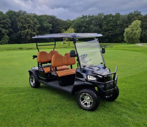 Buy cheap Lead-acid Battery Operated 4 Passenger Customized Off Road Electric Golf Cart from wholesalers