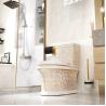 Buy cheap Bathroom WC Round Sanitary Ware Toilet Bowl Ceramic Golden Color from wholesalers