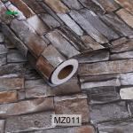 Fireproof 3D PVC Vinyl Wallpaper Self Adhesive Washable Brick Wallpaper 3D