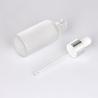 Buy cheap Matte White Glass Essential Oil Dropper Bottles 30ml With Silver Cap from wholesalers