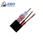 Siamese Cable UL CM RG59/U CCTV Coaxial Cable 20 AWG BC + 18 AWG CCA Power