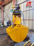 HT is a manufacturer,which produce the clamshell bucket and 36-40 ton excavator