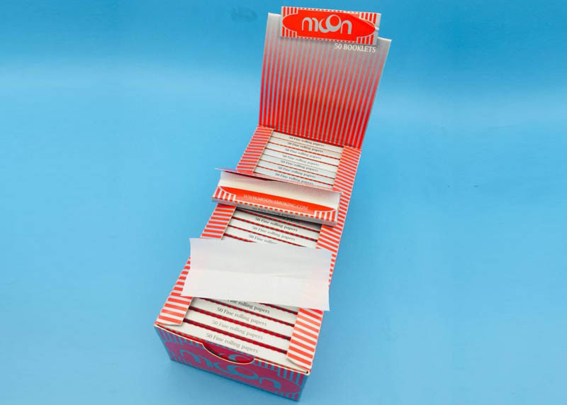Self Provided Film Hemp Rolling Paper 2500 Pieces White Color First Class