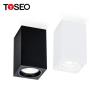 Buy cheap Bedroom Glass GU10 Downlight Fitting Lighting Fixtures Square Led Ceiling Mounted Lights from wholesalers