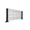Buy cheap Corrosive Resistant Peach Post V Shaped 55*150mm Mesh 3D Fence Panel from wholesalers
