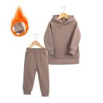 Kids Children'S Outfit Sets Sports Hoodie Trousers Two Piece