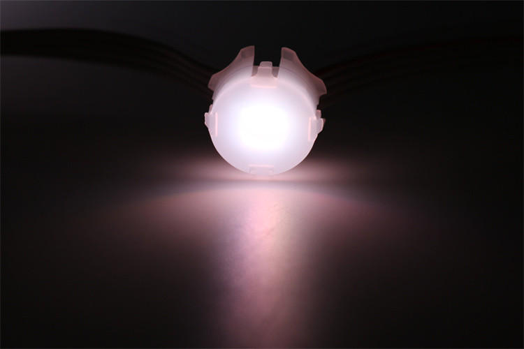 IP67 waterproof outdoor decoration SMD5050 20mm 6LM muticolor LED DMX512 RGBW point light
