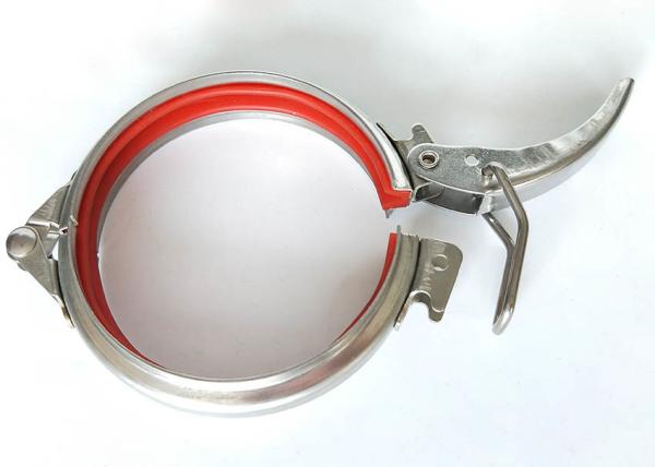 Buy cheap High Temperature Resistance Galvanized Steel Pipe Clamp Stainless Quick Release from wholesalers