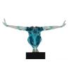 Buy cheap Contemporary Garden Home Art Decoration Transparent Resin Man Sculpture from wholesalers