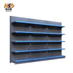 5 Layers 80KG Supermarket Shelf Rack Single Side 900MM Gondola Supermarket Steel