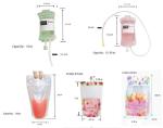 Vampire blood bags beverage bag fruit juice drink packaging bag,Halloween Party