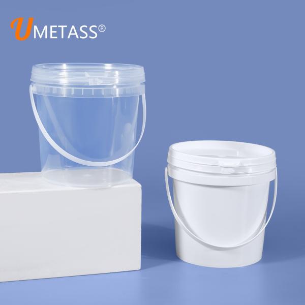 Buy cheap UMETASS 1Liter PP Plastic Ice Cream Cookies Honey Leak Proof Food Bucket Container from wholesalers