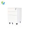Buy cheap H620mm Metal Mobile Pedestal 3 Drawers Storage With Assembled Construction from wholesalers