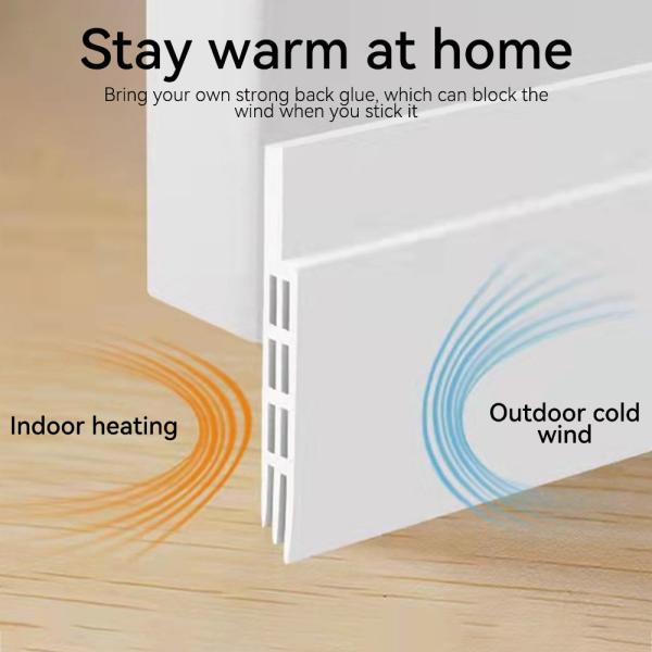 Buy cheap TPE Interior Door Sealing Strip Self Stick Door Sweep 120cm from wholesalers